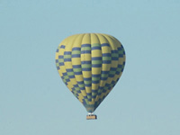 Balloon over Davis . . .