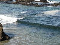 San Gregorio beach area . . .